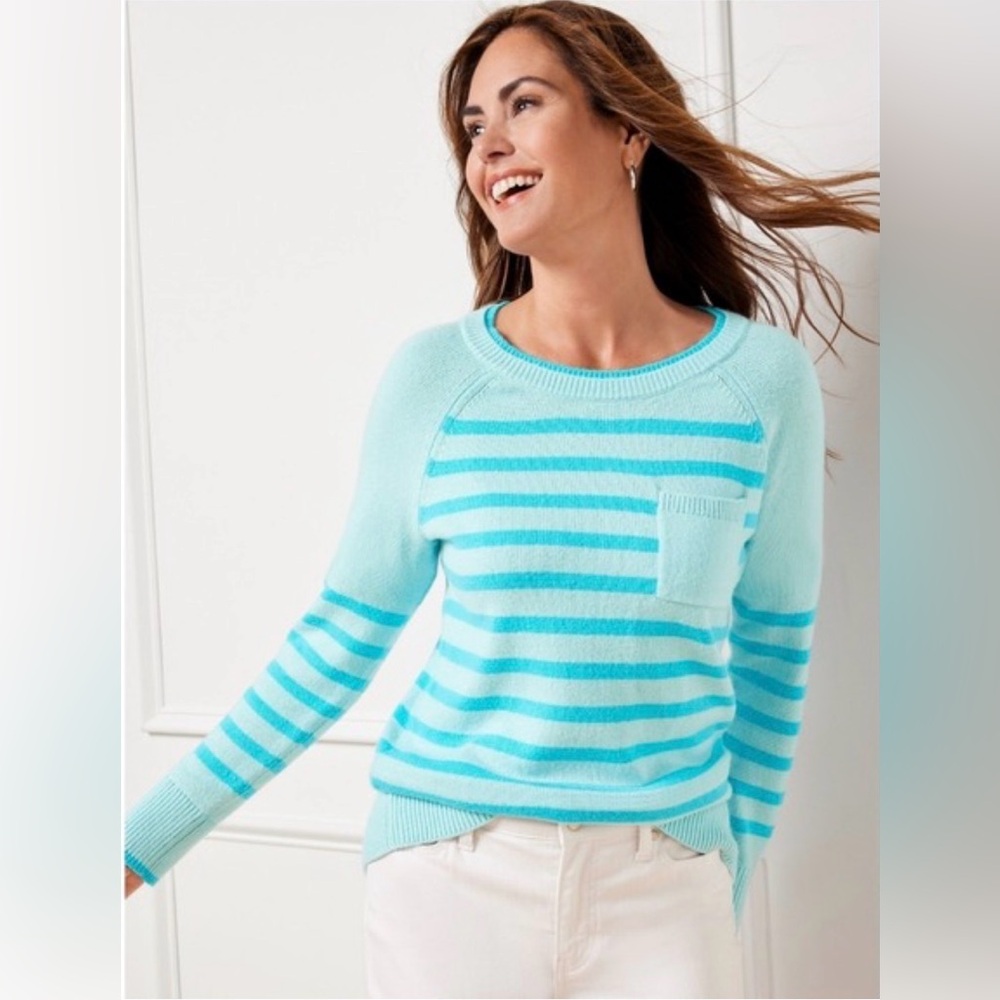 Talbots | Striped Sweater w Pocket, MP